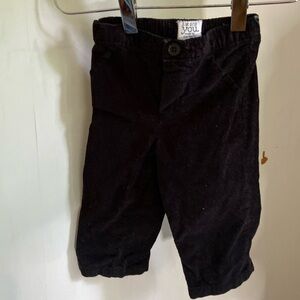 Carter’s Just One You NWOT corduroy pants 9 months black